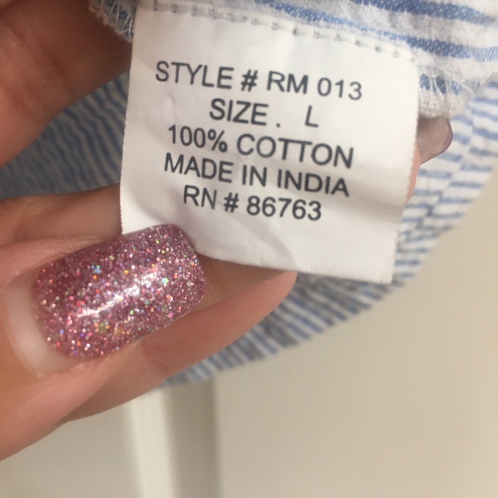 NWT Seersucker Romper - Picture 4 of 4